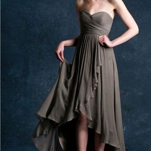 Strapless Silk Dress by Jenny Yoo